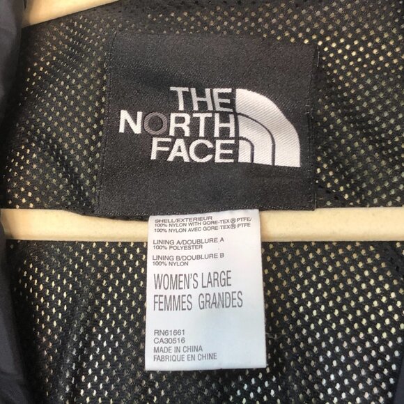 Vintage THE NORTH FACE Women's Mountain Light Gore Tex Jacket Parka L - Picture 5 of 9